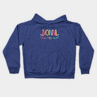 So God Made A Nonni Happy Mother's Day Kids Hoodie